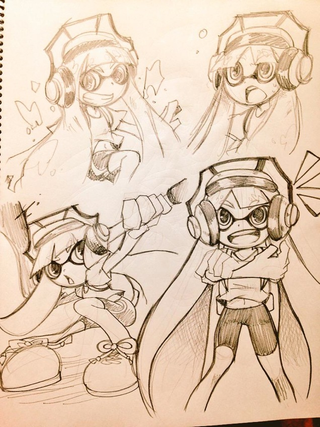 Illustration for article titled And Now, Some Splatoon Fan Art